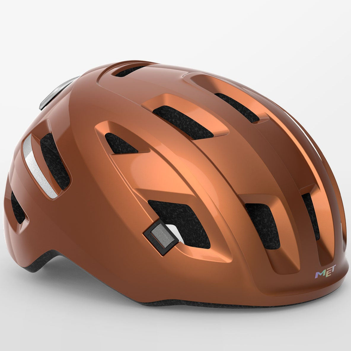 Casco Met E-Mob - Marrone - Q