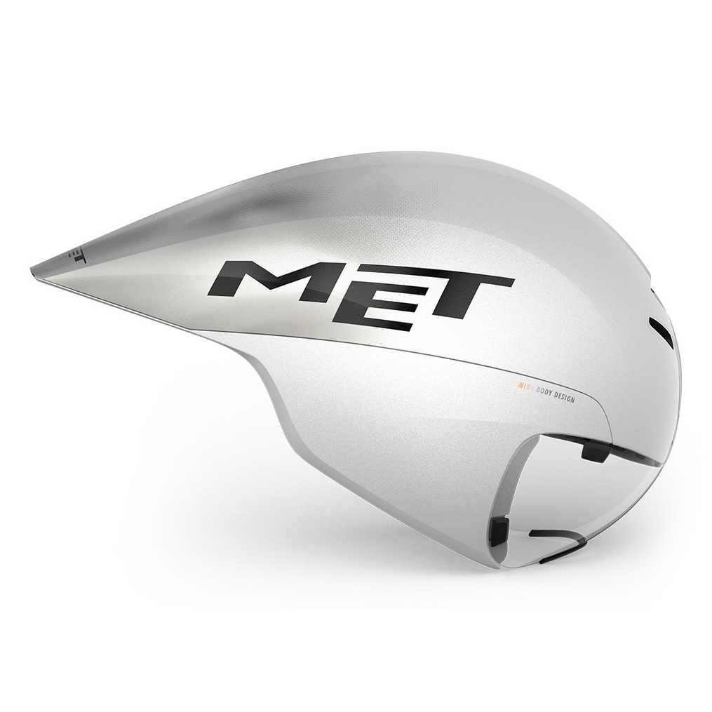 Casco Met Drone Wide Body 2 - Bianco