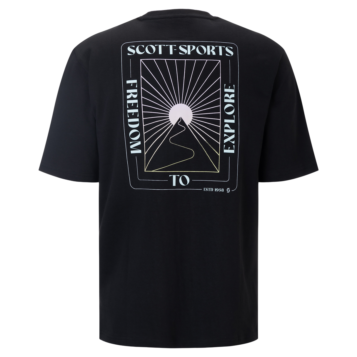 T-Shirt Scott Graphic - Noir