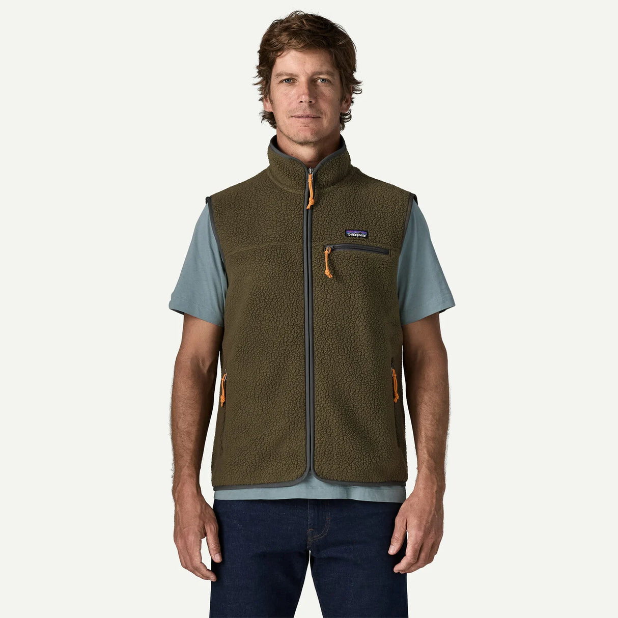 Weste Patagonia Retro Pile - Grün