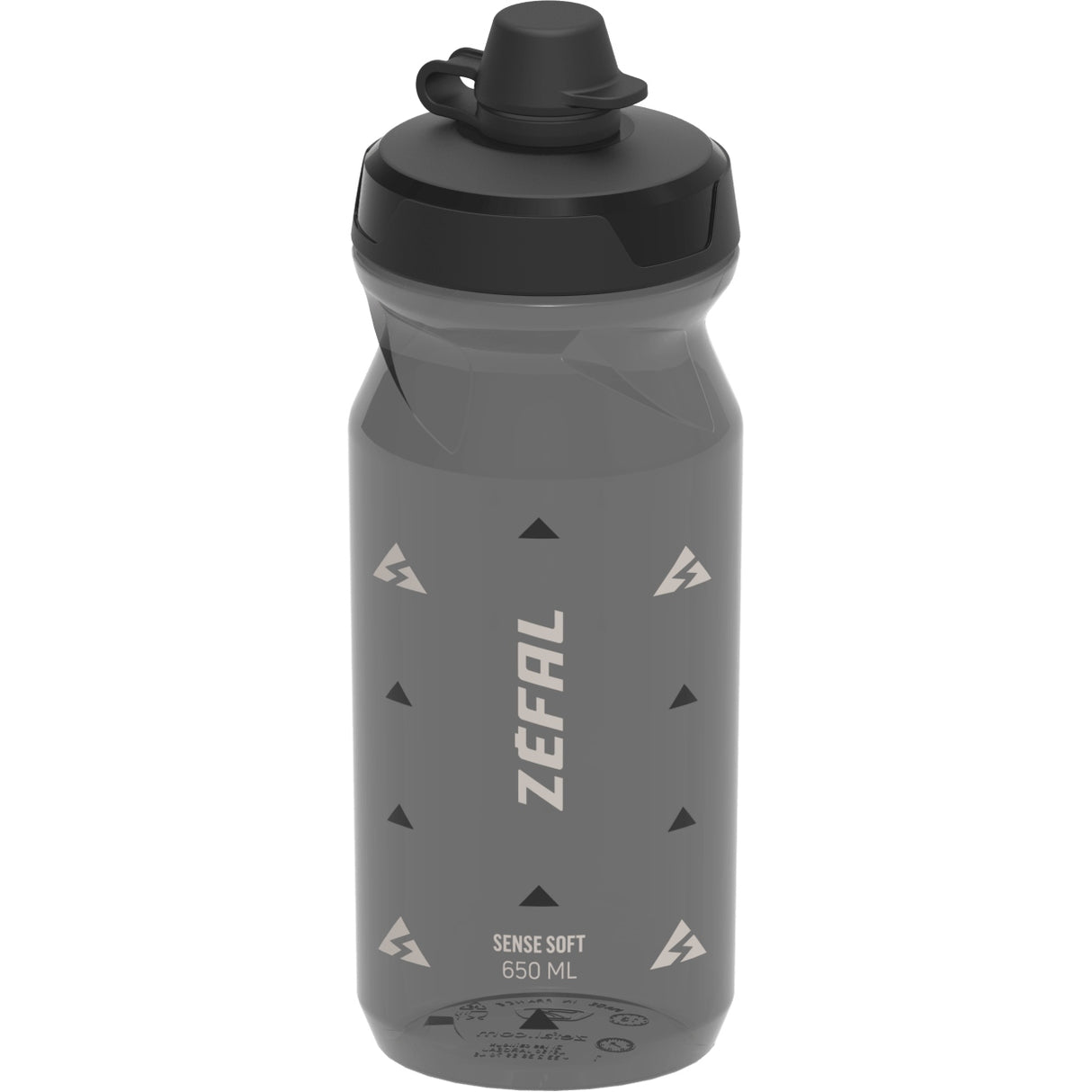 Borraccia Zefal Sense Soft No Mud 650 ml - Grigio - I
