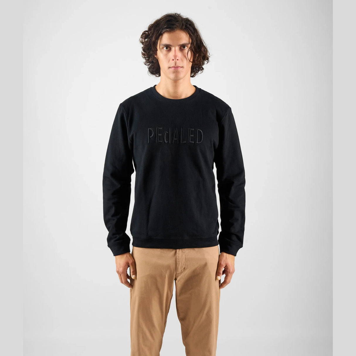 Felpa Pedaled Logo - Nero - Q