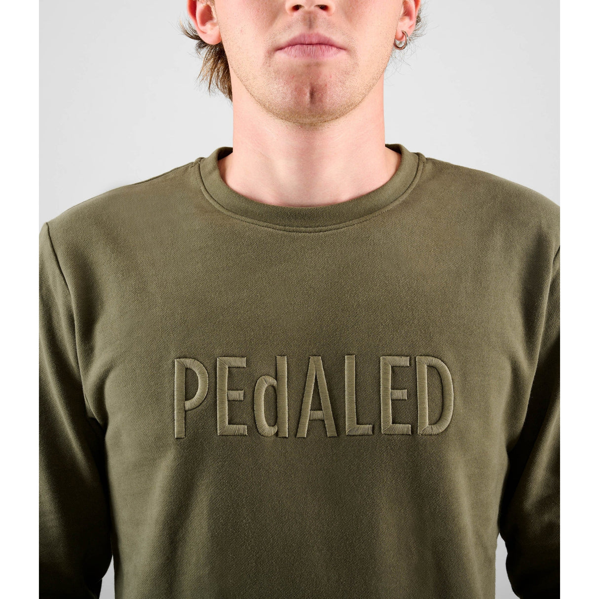Felpa Pedaled Logo - Verde - A