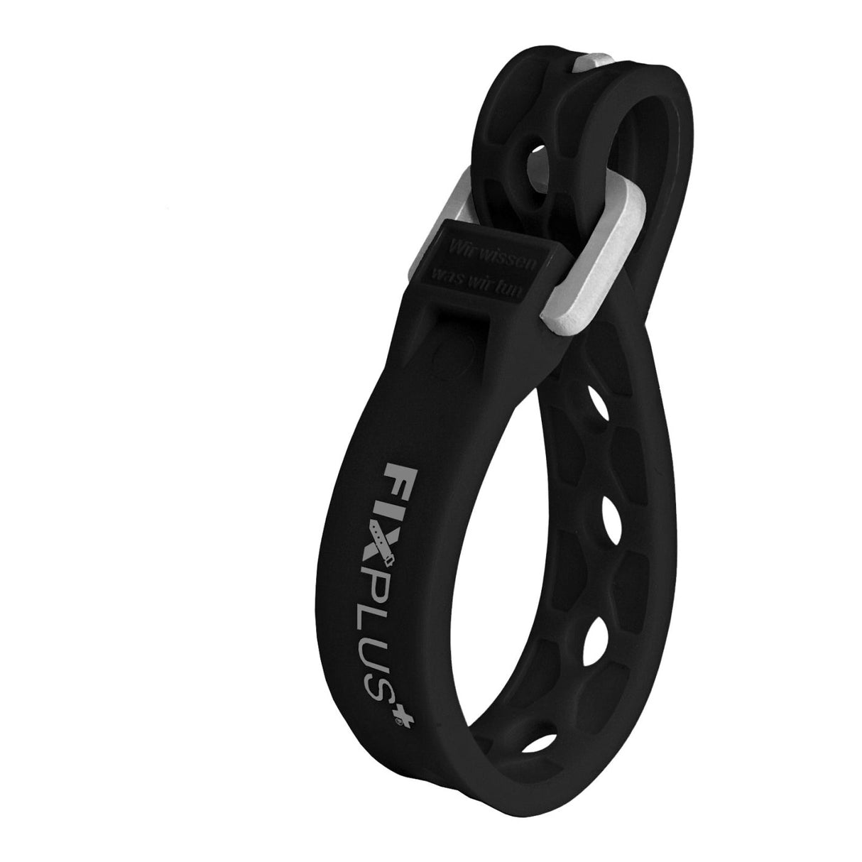 Coppia di cinghie Fixplus 15 cm - Nero - I