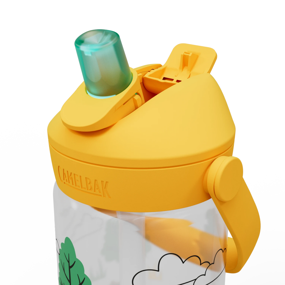 Borraccia bambino Camelbak Thrive Flip Straw 410 ml - Tractors