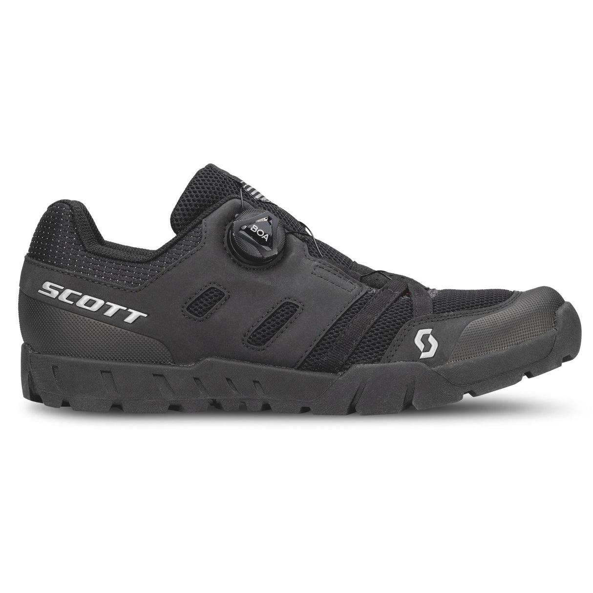 Scarpe mtb Scott Sport Crus-r Flat Boa - Nero - A