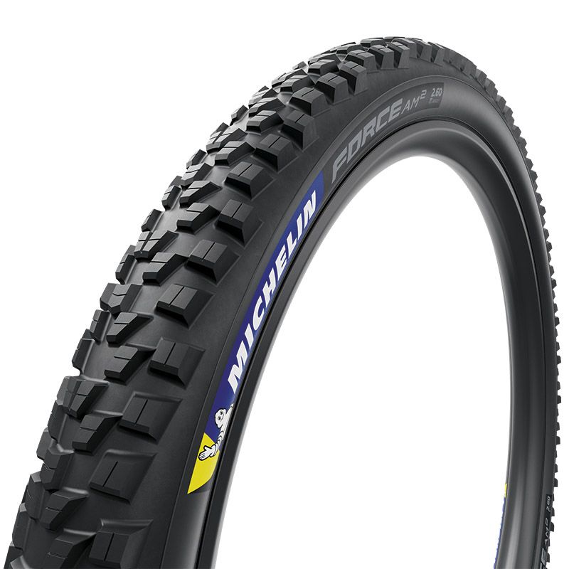 MICHELIN Force AM Perfor. TL Pneu Vélo 27.5x2.35 - Noir, Résistant Et Léger
