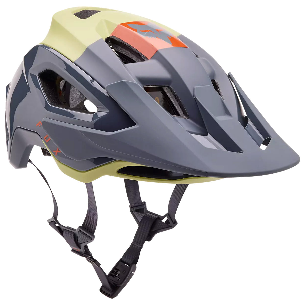 Casco Fox Speedframe Pro Mips Klif - Verde blu - B