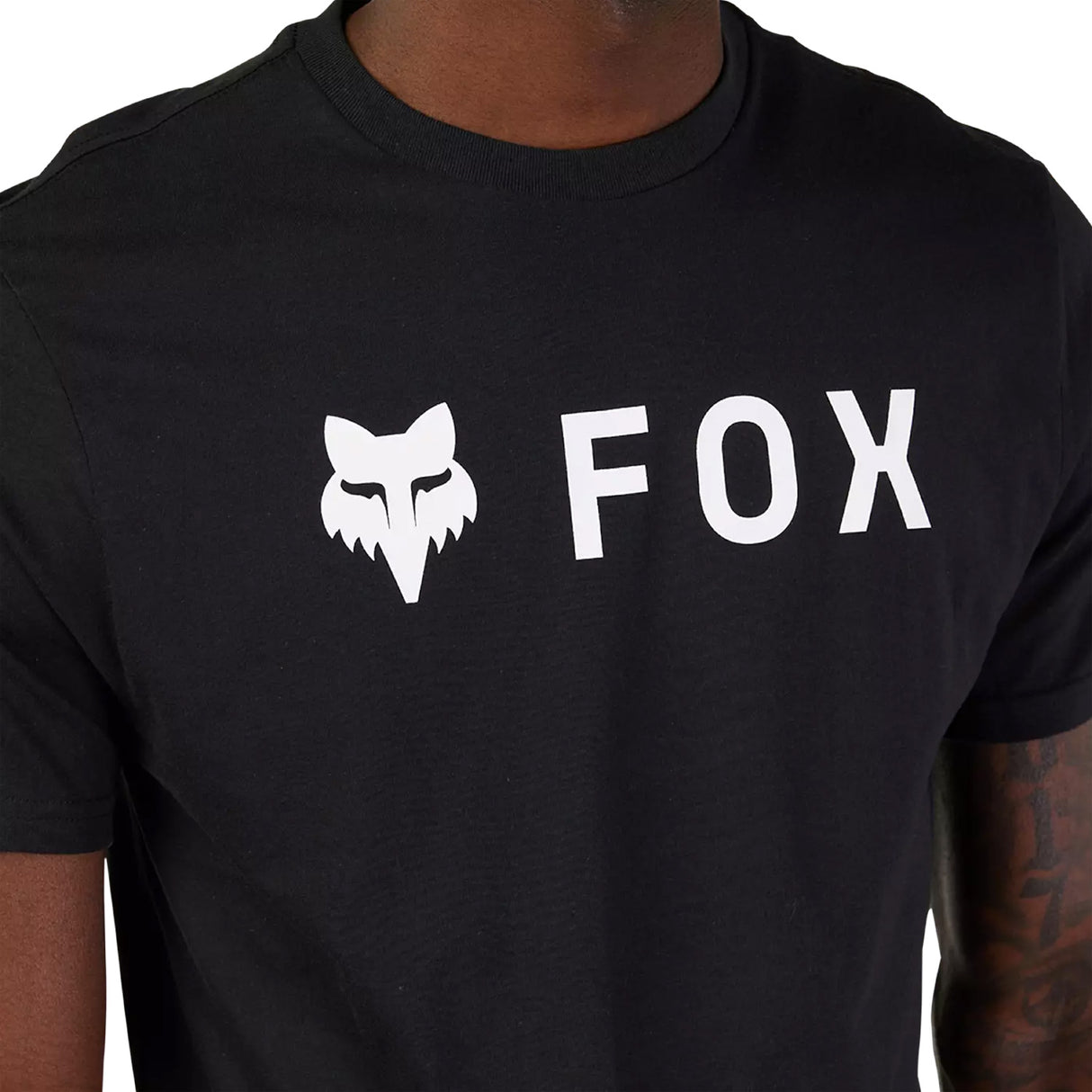 T-Shirt Fox Premium Absolute - Nero bianco - N