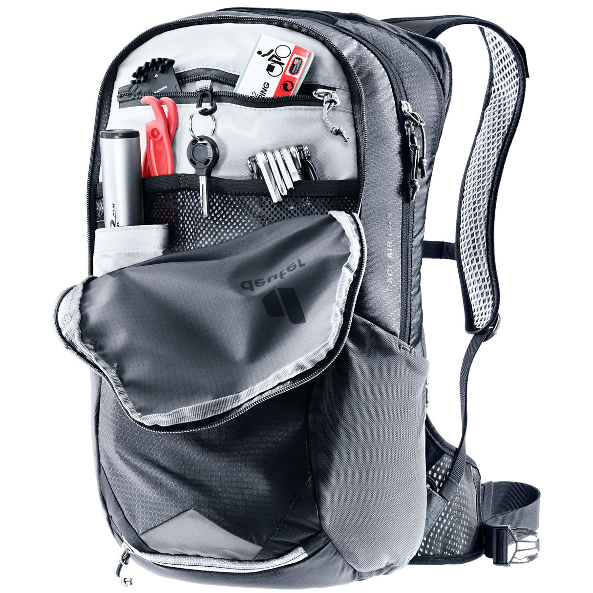 Zaino Deuter Race Air 14+3 - Nero - H