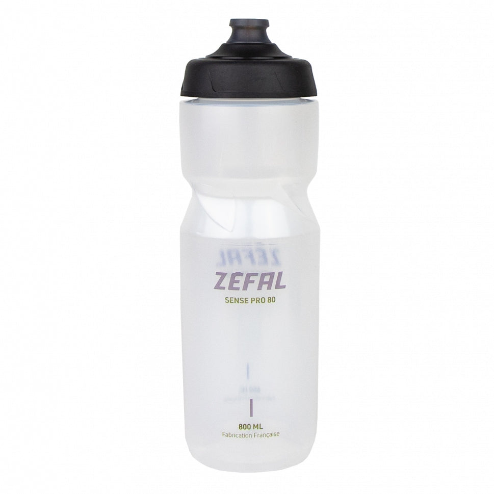 Borraccia Zefal Sense Pro 800 ml - Trasparente nero - P
