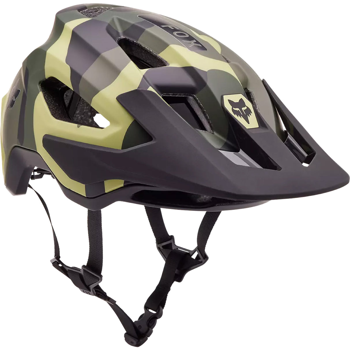 Casco Fox Speedframe Camo - Verde - B