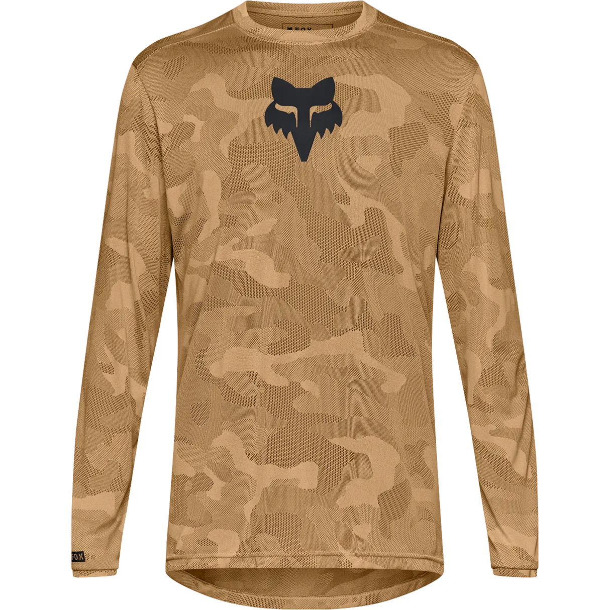 MTB-Langarmtrikot Fox Ranger TruDri - Hellbraun