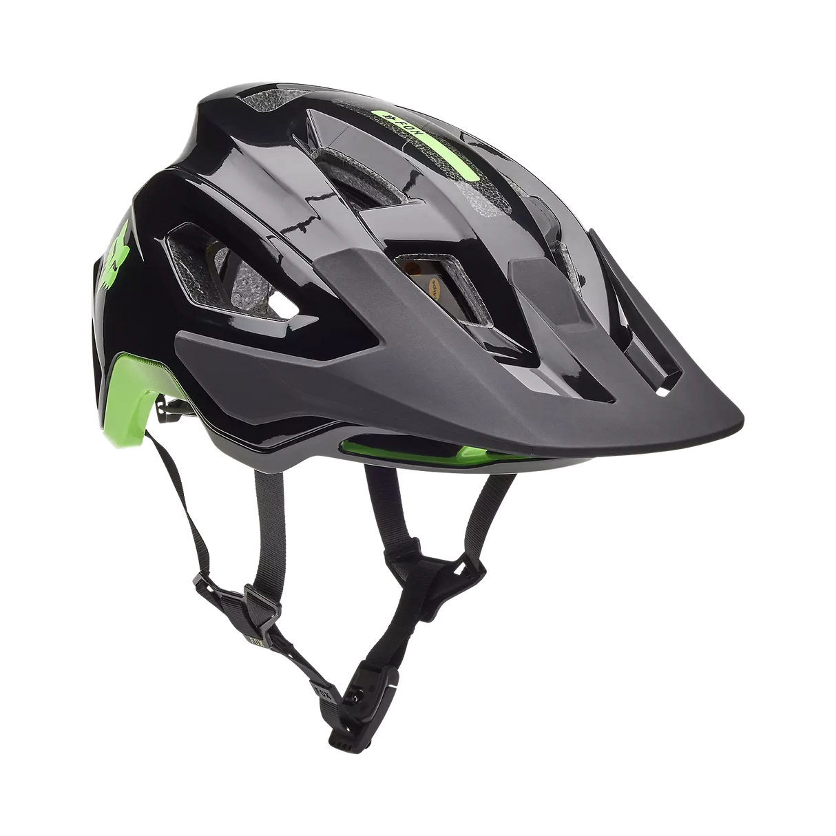Casco Fox Speedframe Pro Mips 50th Anniversary - Nero verde - E
