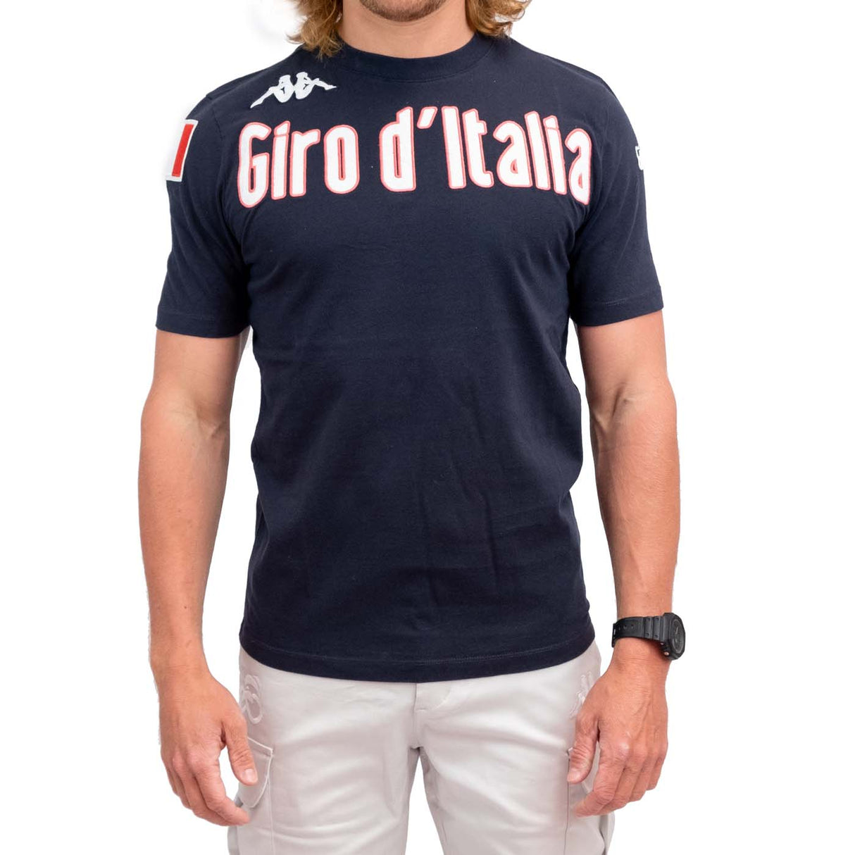 T-Shirt Giro d'Italia Eroi - Blu - H