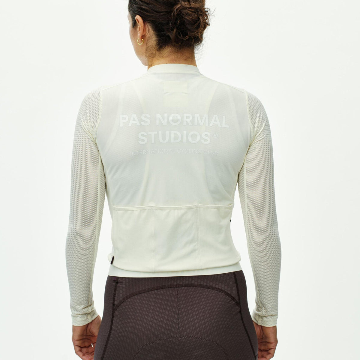Langarmtrikot damen Pas Normal Studios Essential Light - Off White