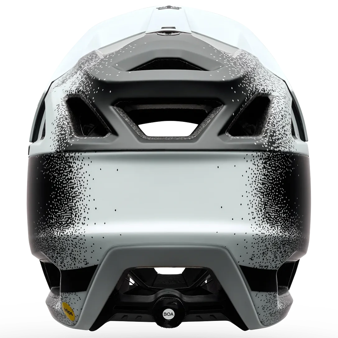 Helm Fox Proframe RS Aura - Schwarz Weiß