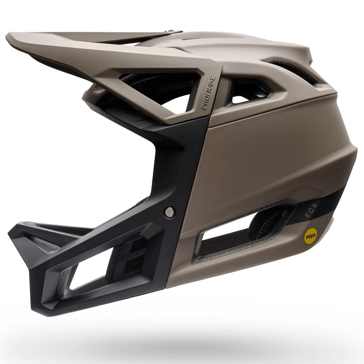 Helm Fox Proframe Solid - Braun