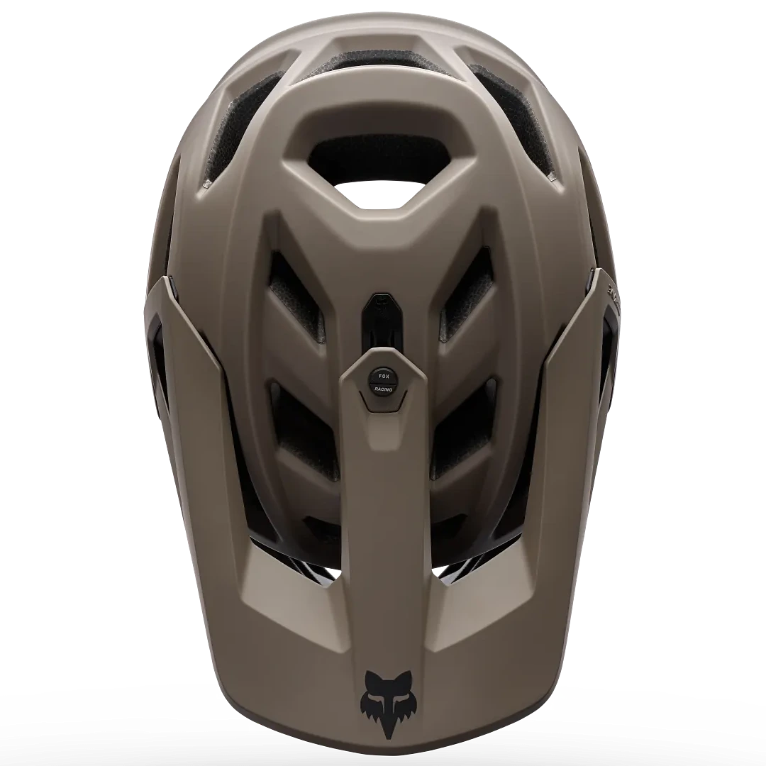 Helm Fox Proframe Solid - Braun