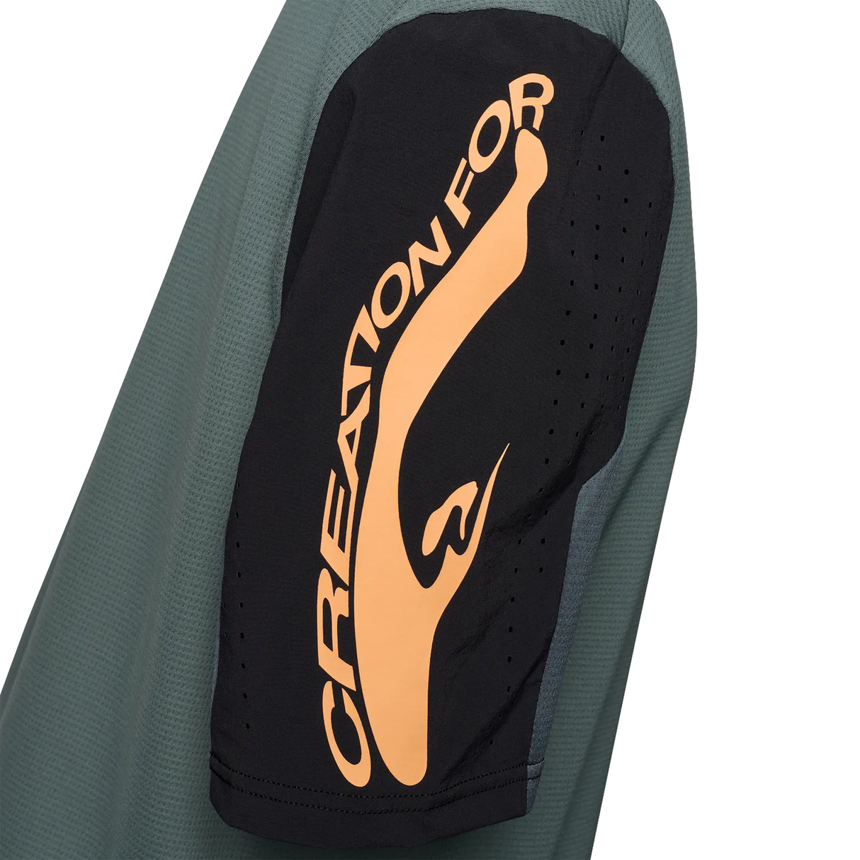 Maglia Fox Defend Creation - Verde grigio