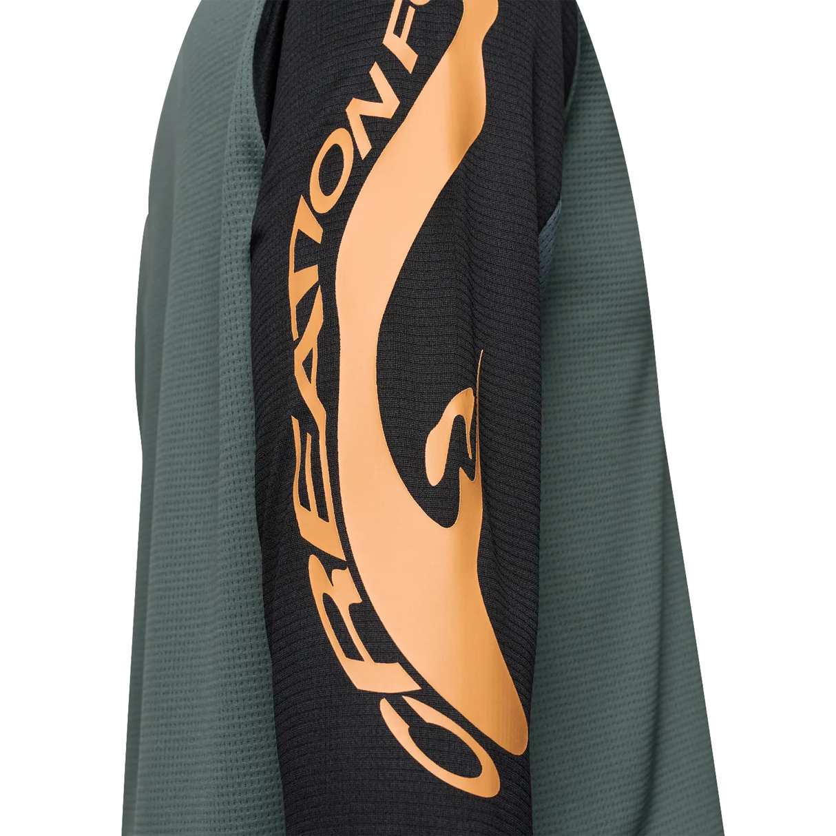 Maillot camiseta de manga larga para niño Fox Defend Creation - Verde