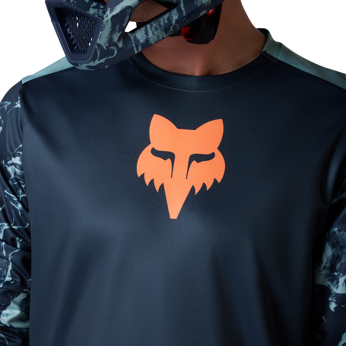 Maglia manica lunga bambino Fox Ranger Image Print - Blu