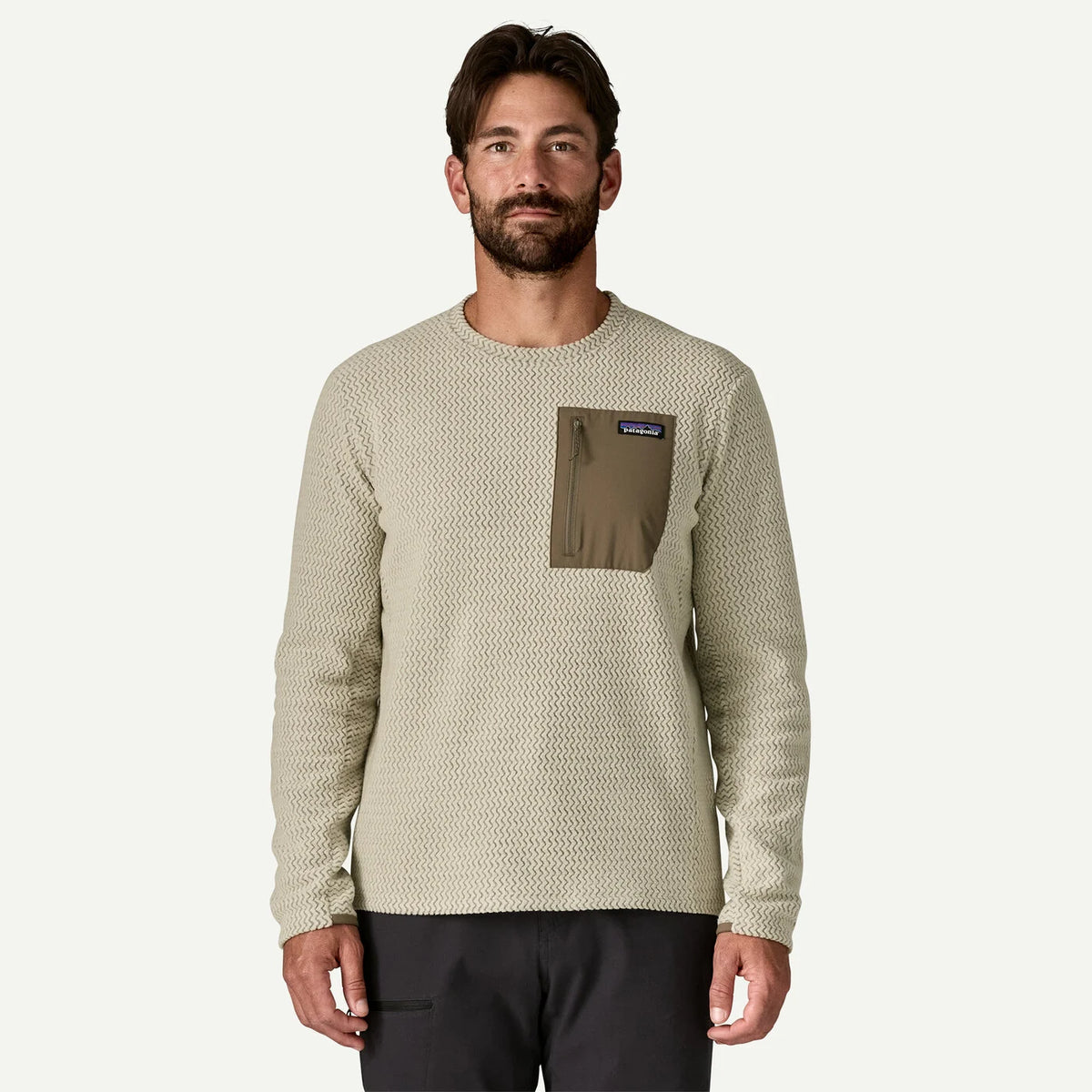 Patagonia R1 Air Crew Fleece - Beige