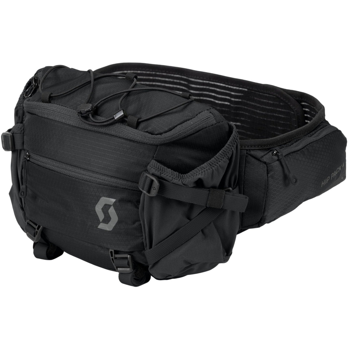 Scott Trail 4 Waist Bag Marsupio Da Trail - 4 Litri, Nero, Con Tasche E Cinghie Per Accessori, Unica Misura