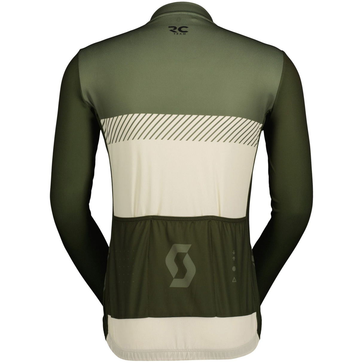 Maglia maniche lunghe Scott RC Team - Verde bianco - H