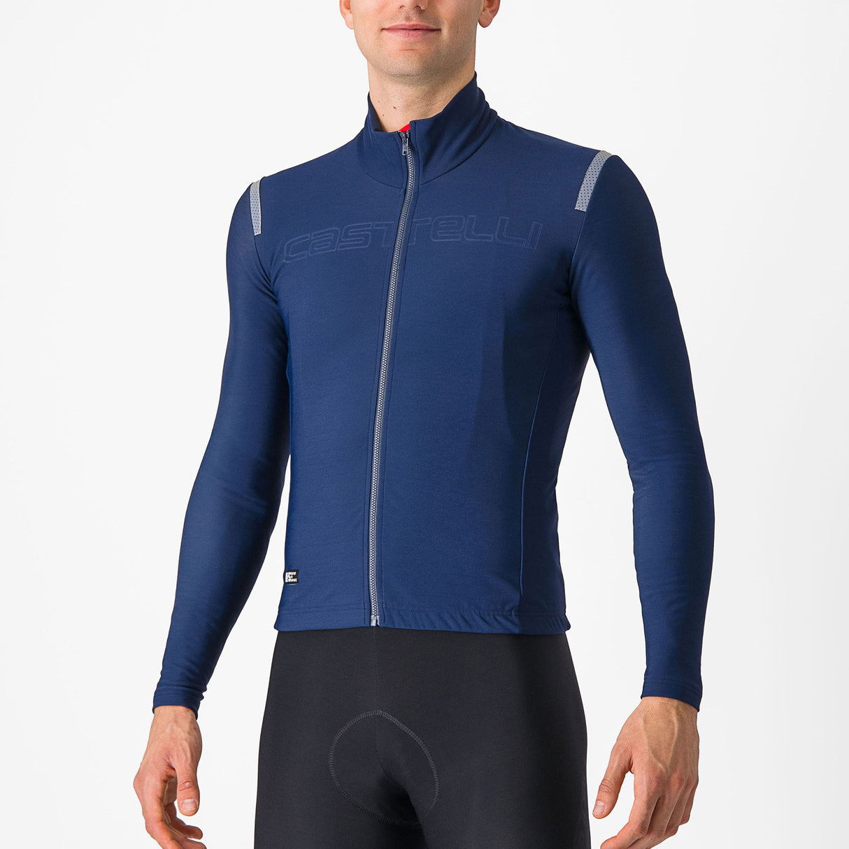Maglia maniche lunghe Castelli Tutto Nano RoS - Blu scuro - H