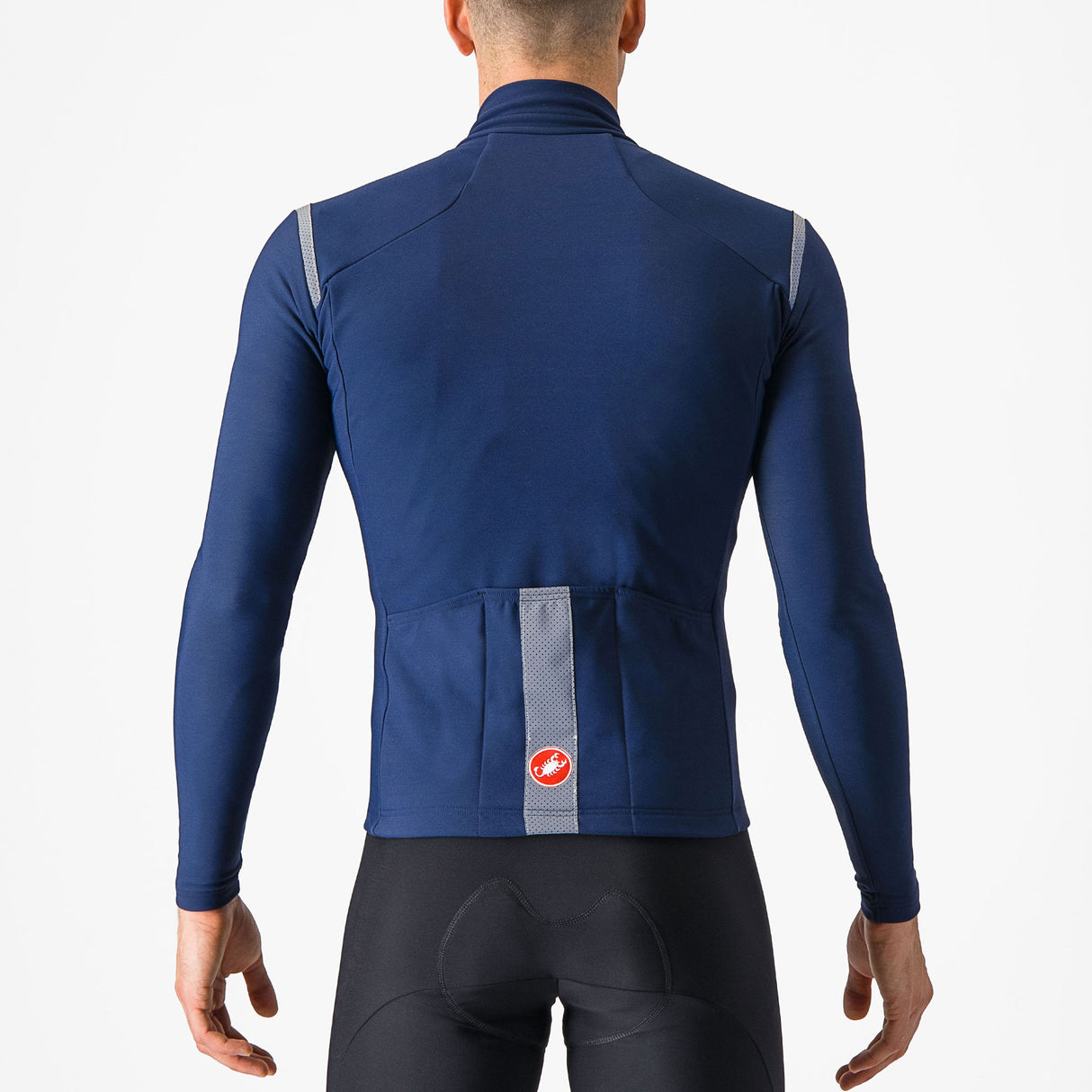 Maglia maniche lunghe Castelli Tutto Nano RoS - Blu scuro - I