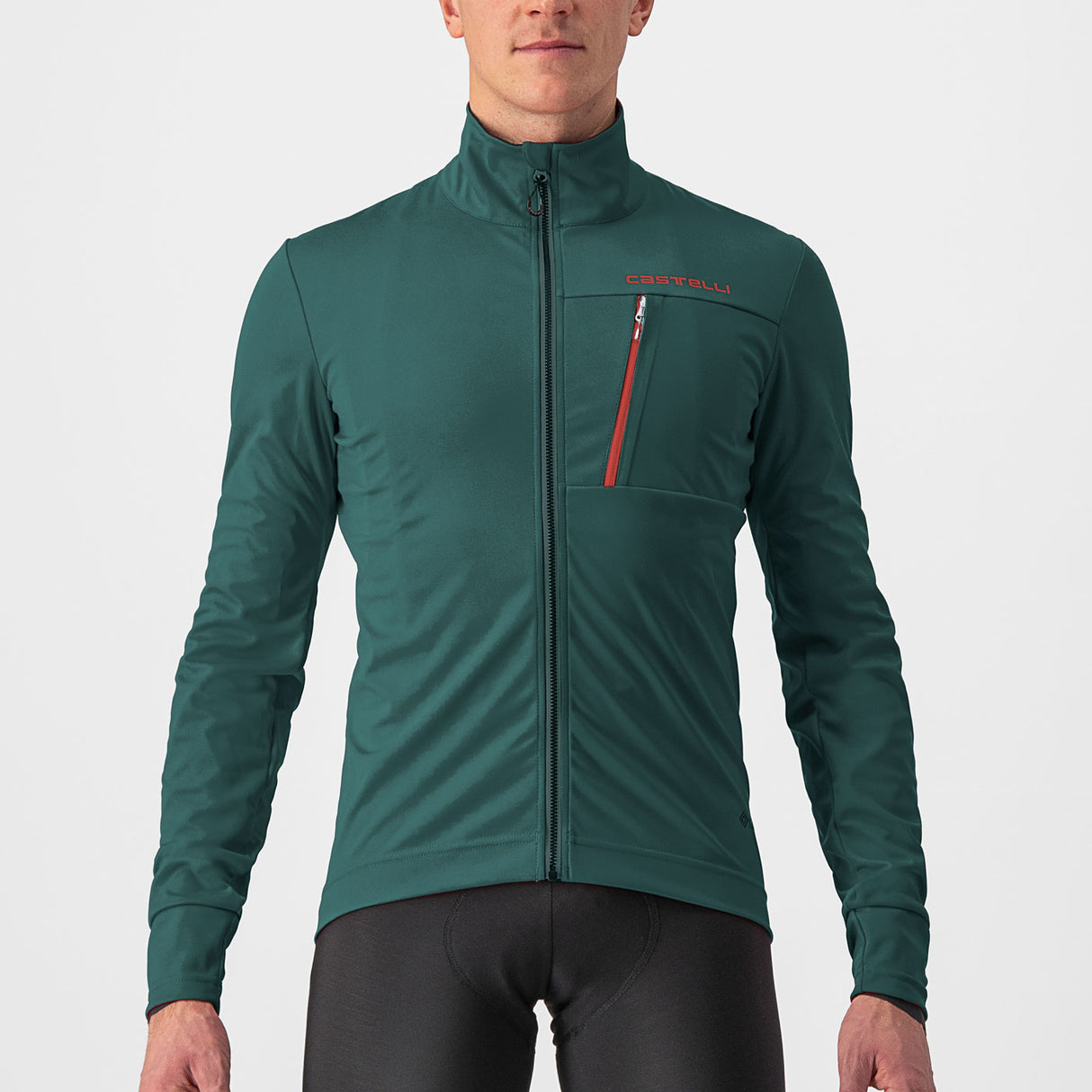 Giacca Castelli Go - Verde arancio - M