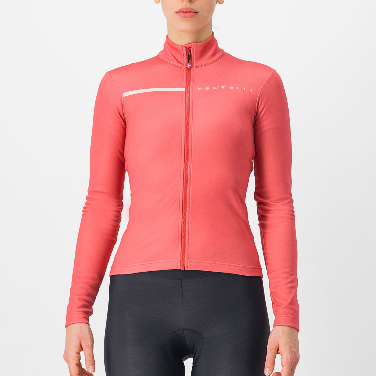Maglia maniche lunghe donna Castelli Sinergia 2 - Rosa - Q