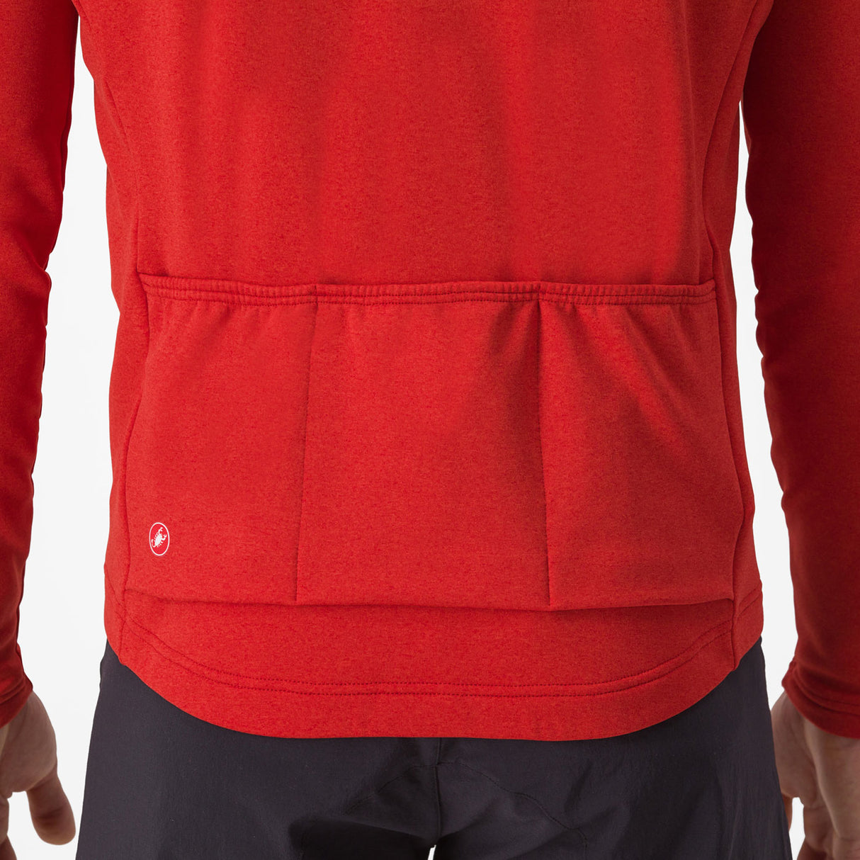 Maglia maniche lunghe Castelli Unlimited Trail - Rosso - D