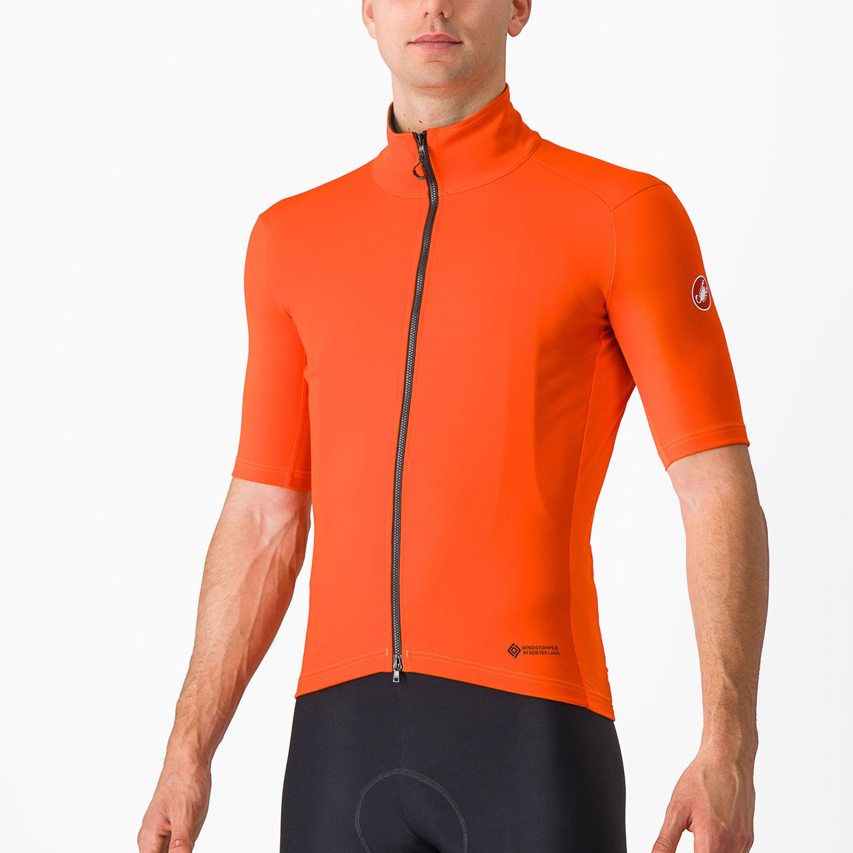 Maglia Castelli Perfetto RoS 2 Wind - Arancio scuro - M