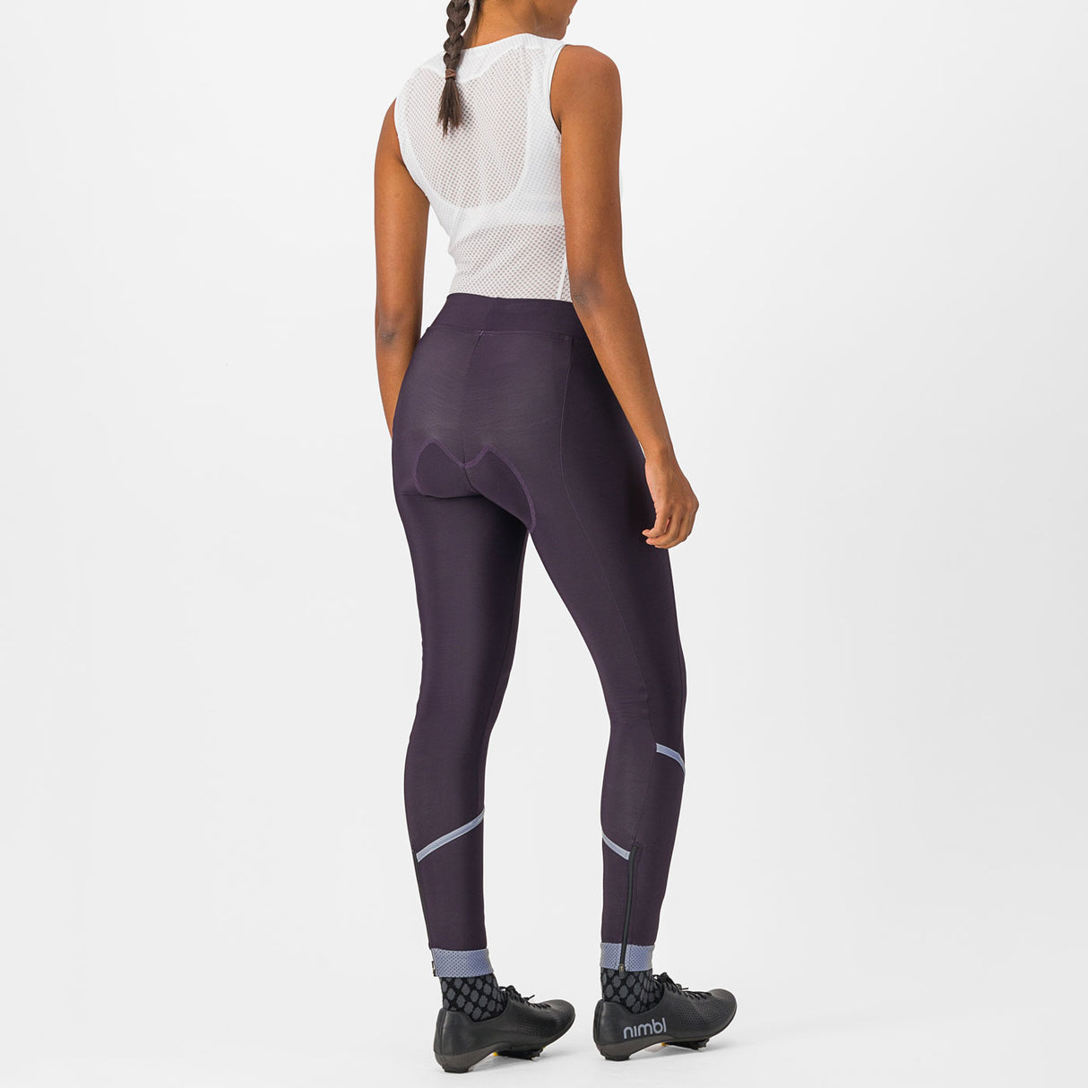 Calzamaglia senza bretelle donna Castelli Velocissima DT - Viola - N