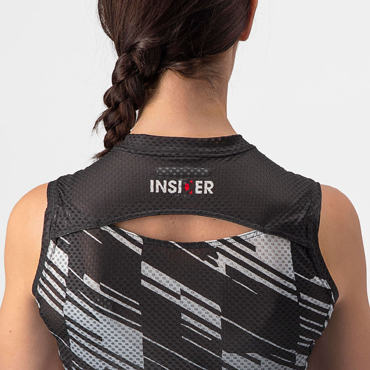 Maglia donna senza maniche Castelli Insider - Nero - E