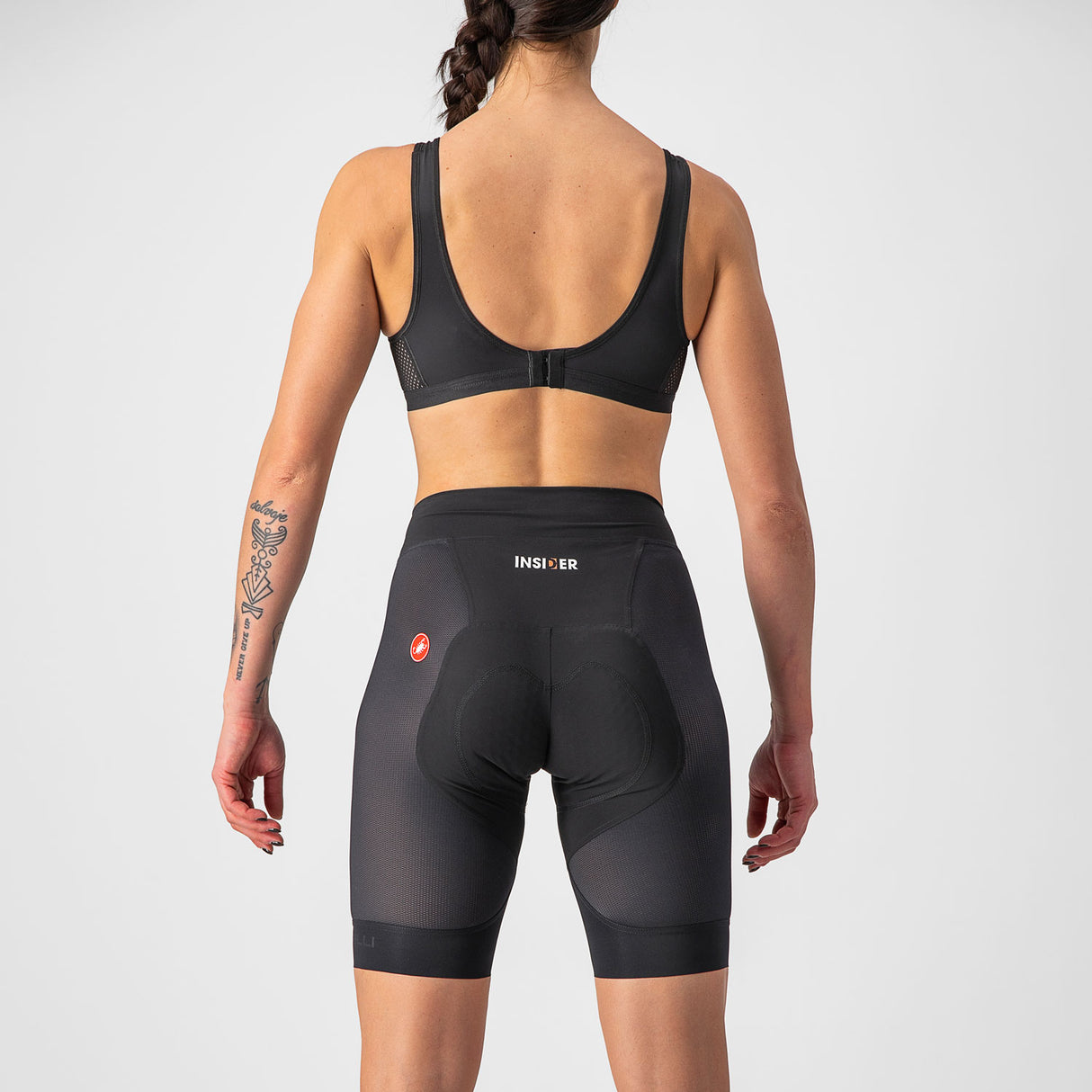 Pantaloncini donna Castelli Insider - Nero - O