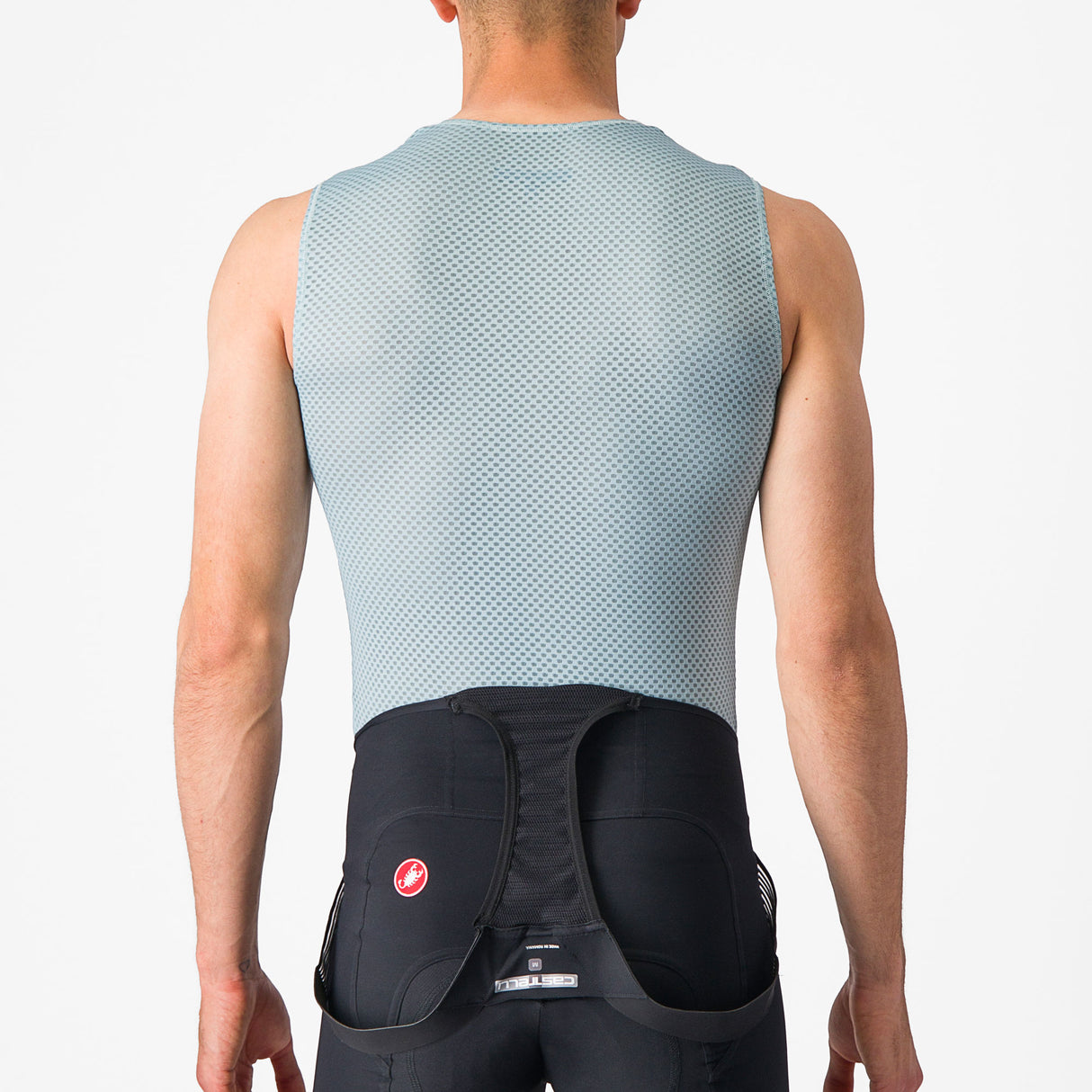 Maglia intima senza maniche Castelli Pro Mesh 2.0 - Azzurro - B