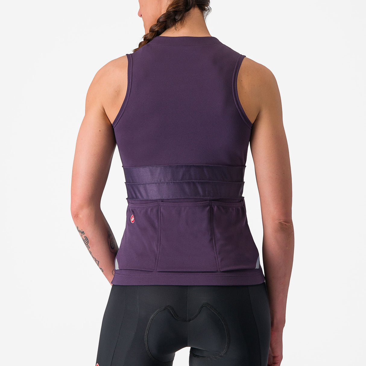 Maglia donna senza maniche Castelli Anima 4 - Viola - G
