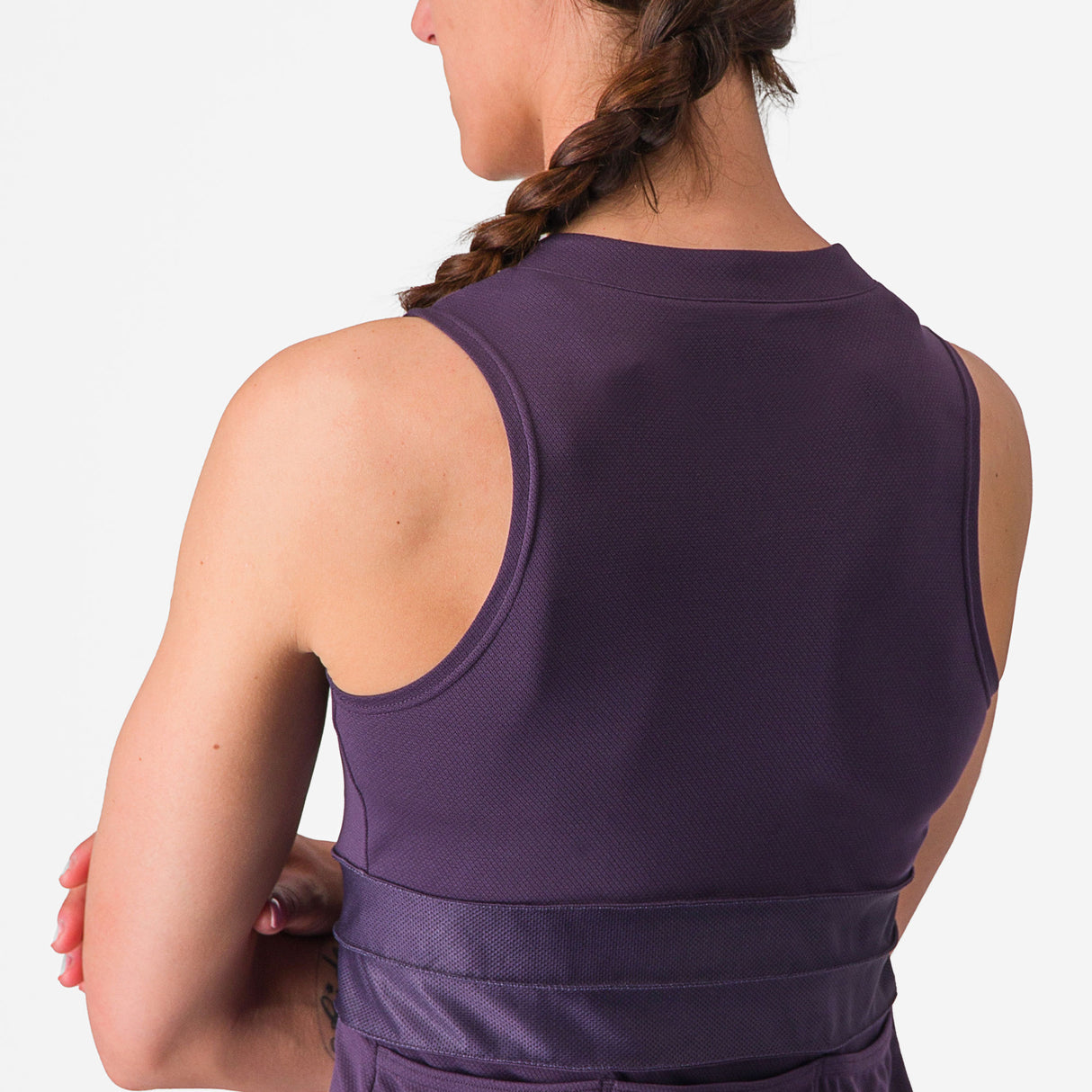 Maglia donna senza maniche Castelli Anima 4 - Viola - I