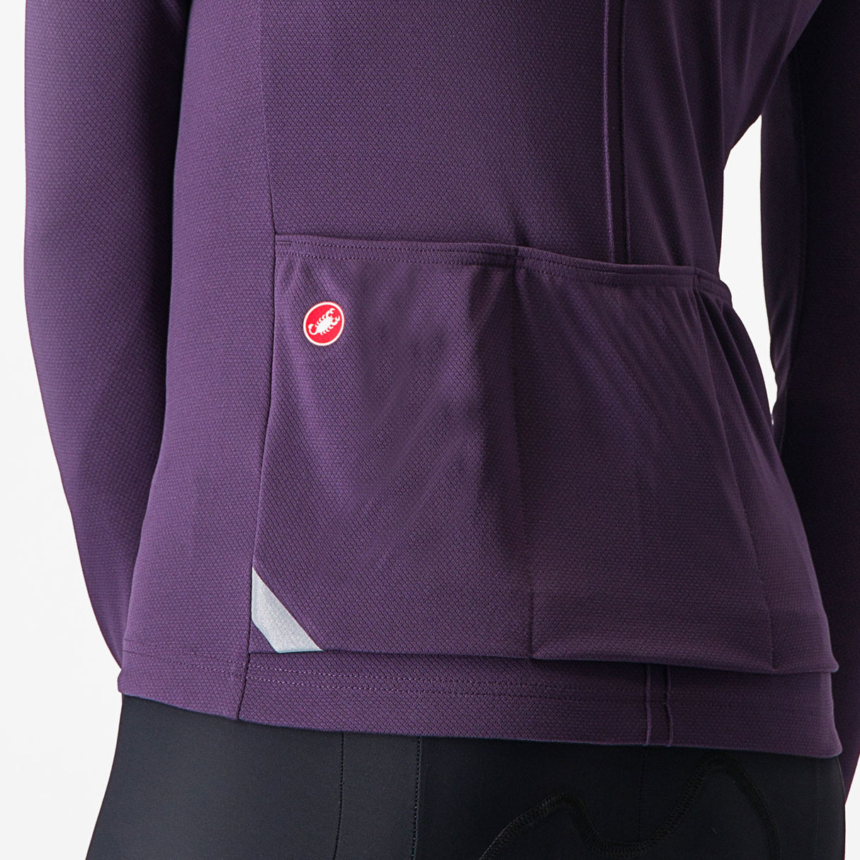 Maglia maniche lunghe donna Castelli Anima 4 - Viola scuro - F