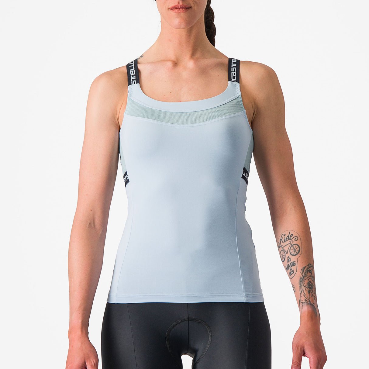 Top donna Castelli Bavette - Azzurro - E