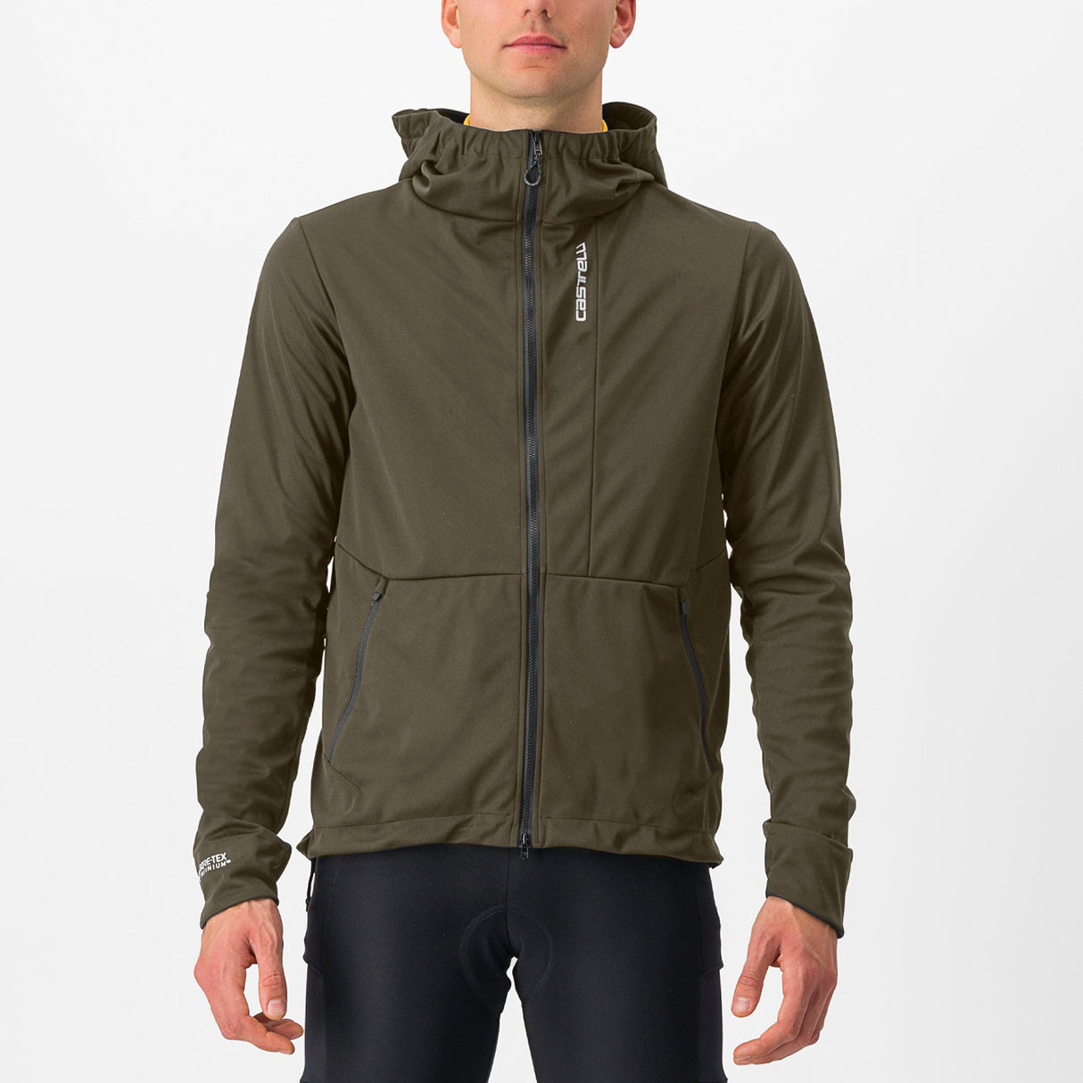 Giacca Castelli Trail Hoodie - Verde - E