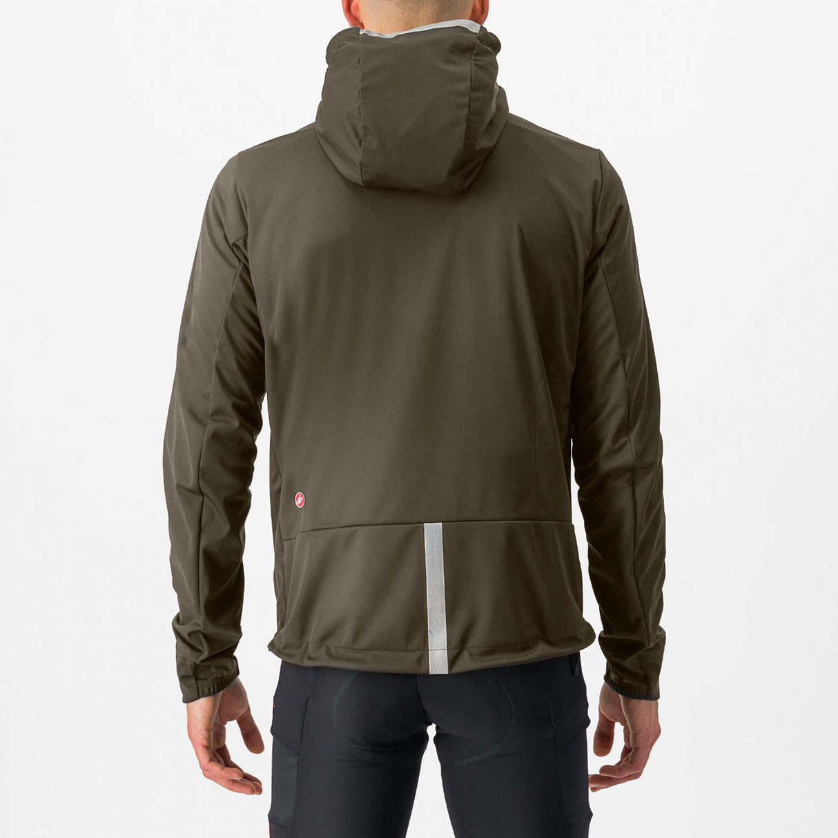 Giacca Castelli Trail Hoodie - Verde - F