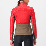 Castelli Unlimited Puffy 2 women jacket - Red