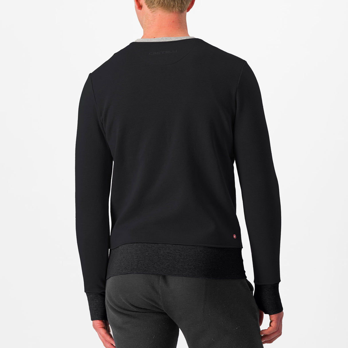 Felpa Castelli Logo - Nero - D