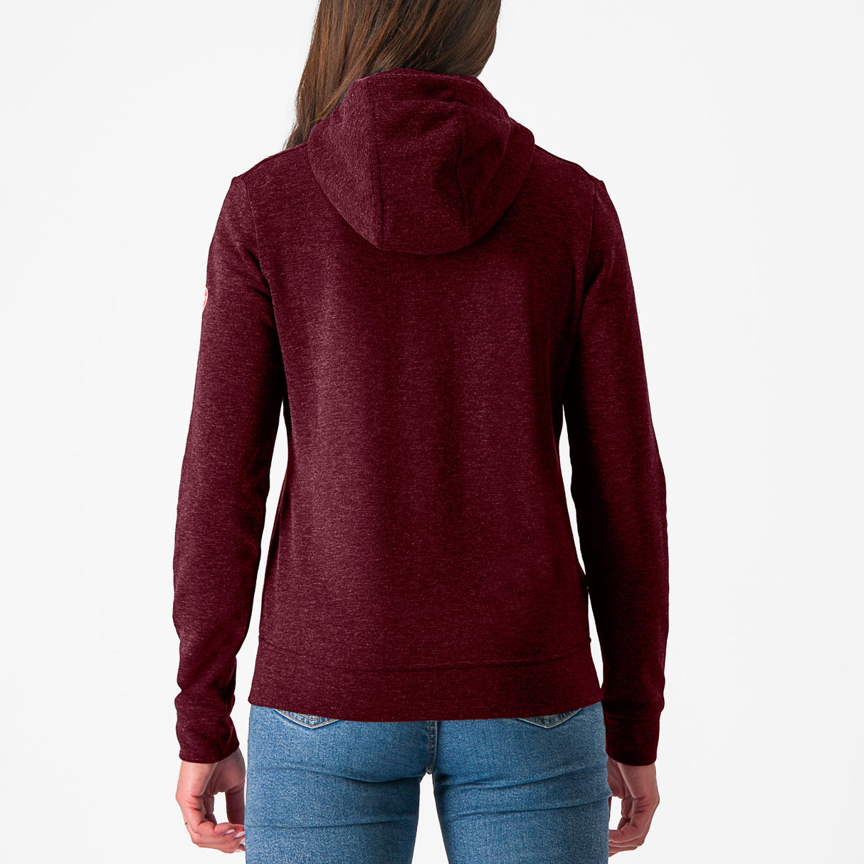 Felpa donna Castelli Milano 2 - Bordeaux - N
