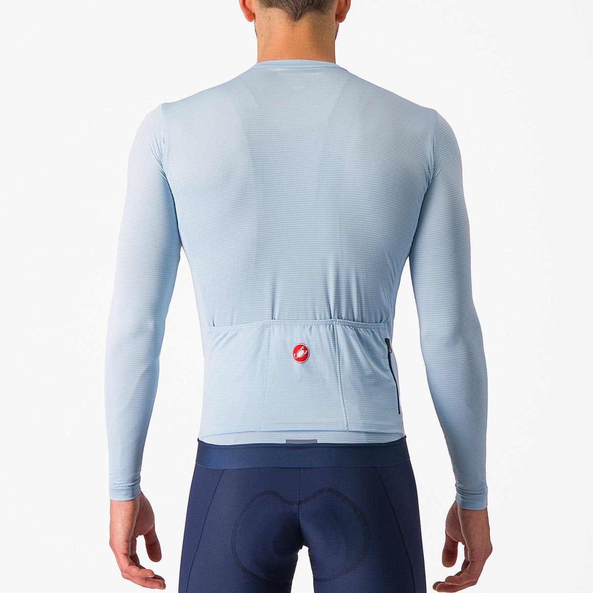 Maglia maniche lunghe Castelli Espresso - Azzurro - H