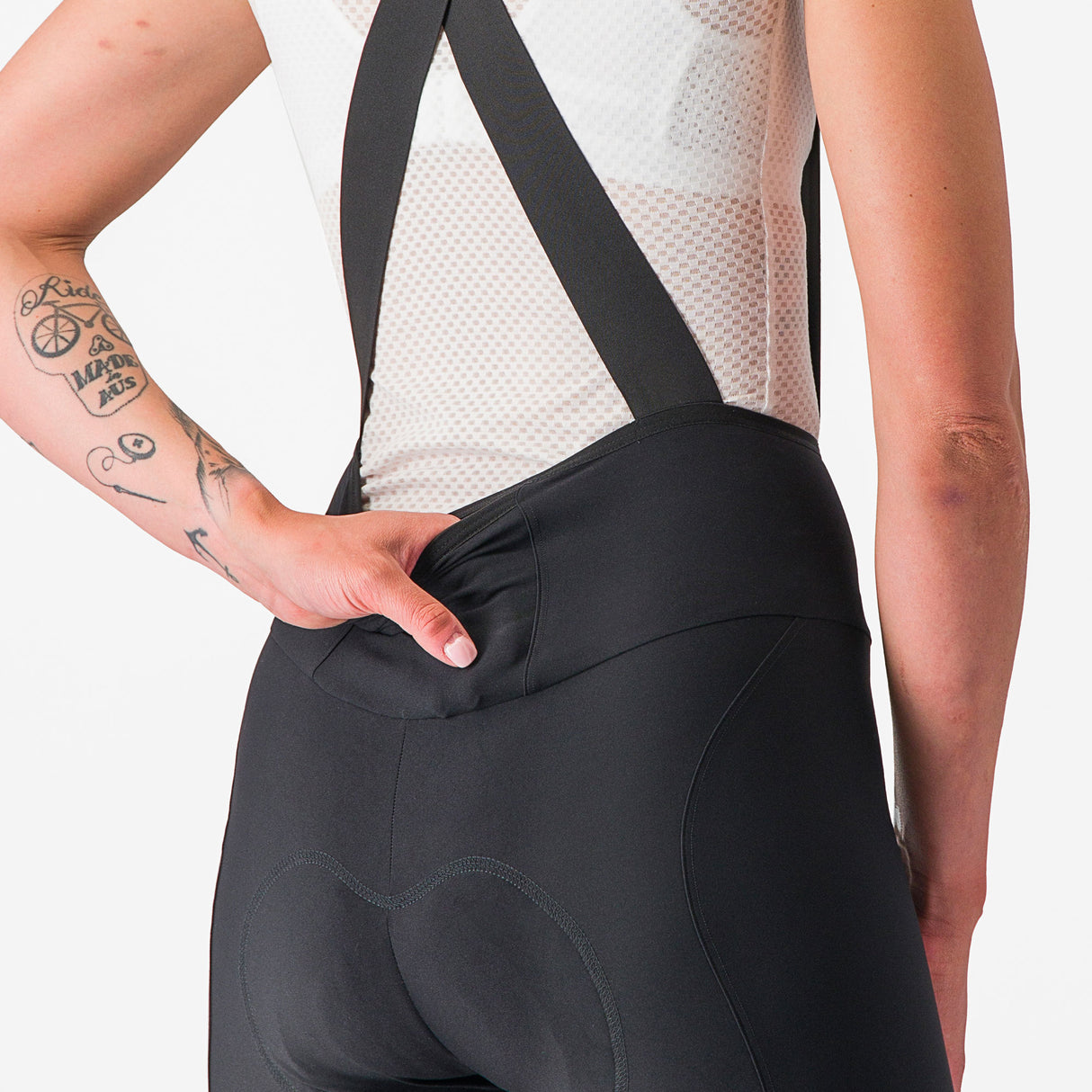 Salopette donna Castelli Espresso DT - Nero - C